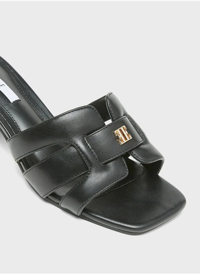 ايل Multi Strap Block Heel Sandals
