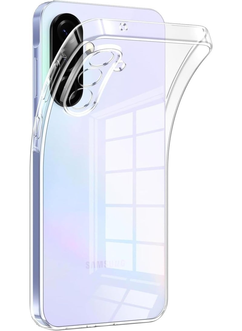 Clear Flexible Silicone TPU Shockproof Phone Case Compatible with Samsung Galaxy A57 5G - Image 1