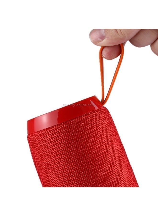 TG106 Portable Wireless Bluetooth V4.2 Stereo Speaker with Handle, Red - Image 4