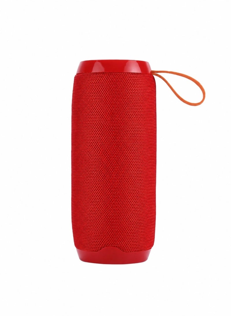 TG106 Portable Wireless Bluetooth V4.2 Stereo Speaker with Handle, Red - Image 1