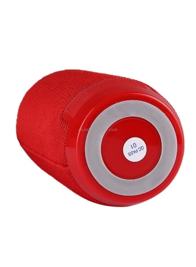 TG106 Portable Wireless Bluetooth V4.2 Stereo Speaker with Handle, Red - Image 2