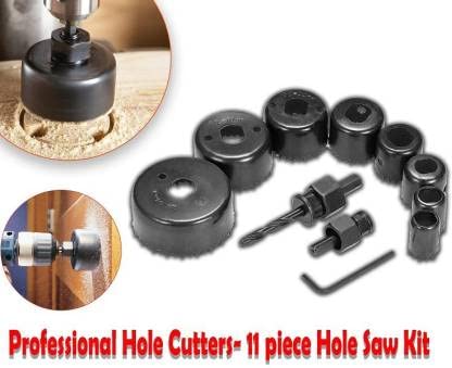 SAYKHUS 11 In 1 Metal Alloys Wood Hole Saw Set 11 In 1 Metal Alloys Wood Hole Saw Set 1964mm Rotary Bit Set 8 Bits - Image 2