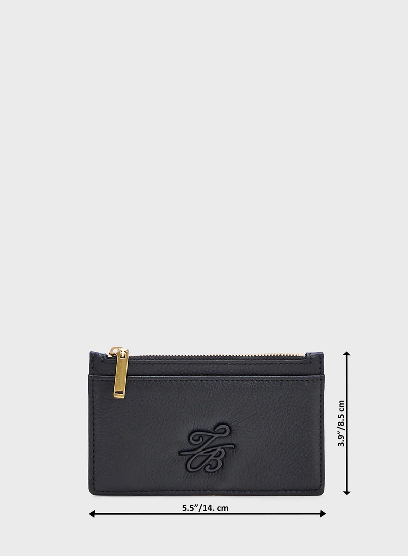 Ted Baker MARLEAH TB Script Zip Card Holder