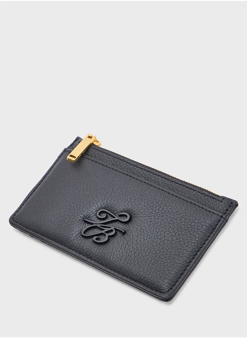 Ted Baker Marleah Tb Script Zip Card Holder