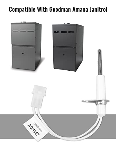 AUGREX 201657-03S Furnace Hot Surface Ignitor 120V Nitride Lgniter Fit for Goodman Amana Janitrol Replace 20165703 201657-03 0230K00001 601TB-1142 IGN02004 B1401015S B1401018S AP4514330 0130F00008S 20165702 - Image 2