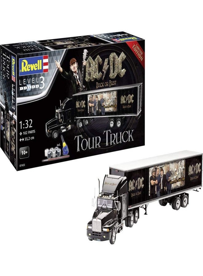 Revell مجموعة نموذج شاحنة جولة AC/DC من ريفيل 80-7453 مقياس 1:32 102 قطعة مستوى مهارة 3 مجموعة هدايا لبناء نموذج شاحنة بلاستيكية تتضمن طلاء وغراء - Image 3