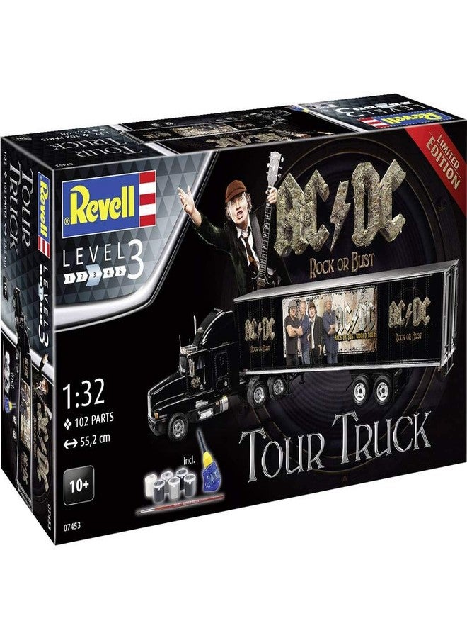 Revell مجموعة نموذج شاحنة جولة AC/DC من ريفيل 80-7453 مقياس 1:32 102 قطعة مستوى مهارة 3 مجموعة هدايا لبناء نموذج شاحنة بلاستيكية تتضمن طلاء وغراء - Image 5