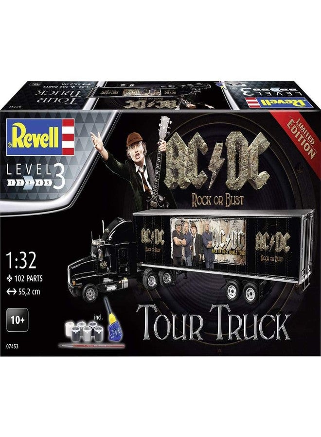 Revell مجموعة نموذج شاحنة جولة AC/DC من ريفيل 80-7453 مقياس 1:32 102 قطعة مستوى مهارة 3 مجموعة هدايا لبناء نموذج شاحنة بلاستيكية تتضمن طلاء وغراء - Image 4