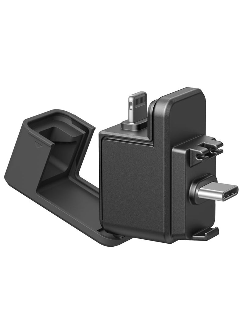 Insta360 X5 Quick Reader | Plug-and-Play Standalone File Transfer and Storage Module for X5 Camera, Edit and Transfer w/out WiFI, Works with iOS & Android / Lightning MFi or USB-C Connection  - Image 1
