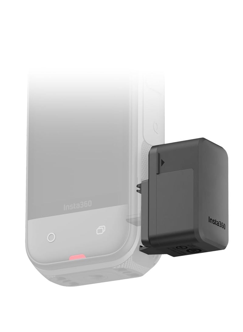 Insta360 X5 Quick Reader | Plug-and-Play Standalone File Transfer and Storage Module for X5 Camera, Edit and Transfer w/out WiFI, Works with iOS & Android / Lightning MFi or USB-C Connection  - Image 2