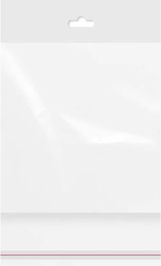 Ambalaj Pazarı Packaging Market Hanger (Mexican Hat) Transparent Opp Bag with Tape 15 x 16 9 cm - 500 PIECES
