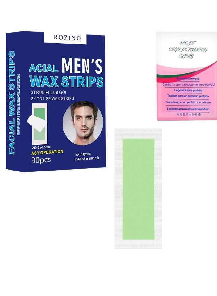 Rozino Hair removal wax paper lip hair leg hair armpit hair tear-off wax hair removal sticker artifact lip body hair removal - Image 4