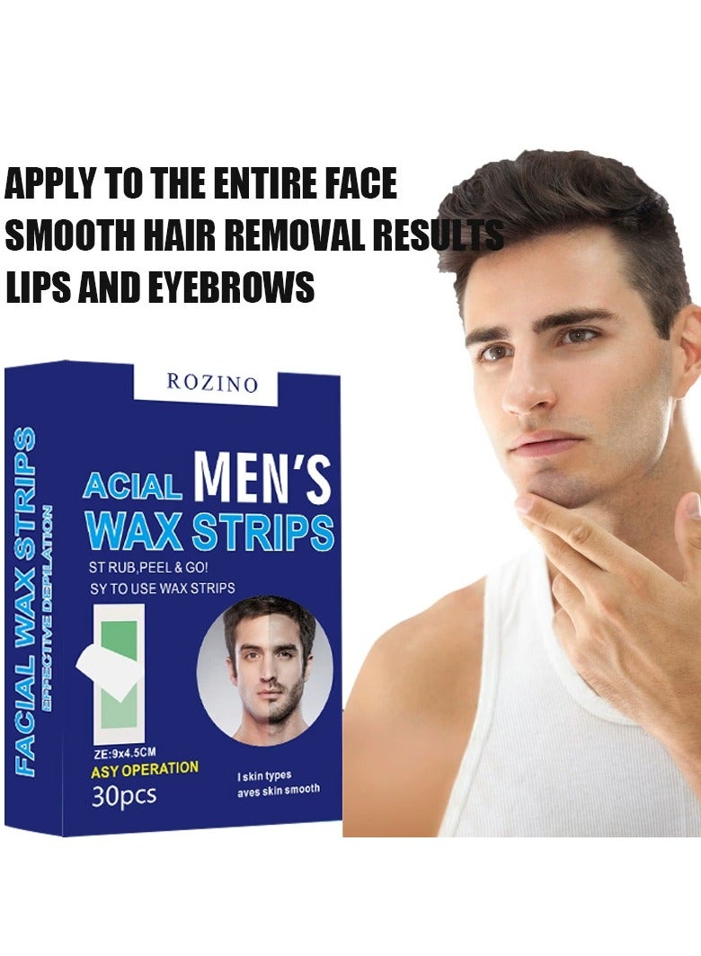 Rozino Hair removal wax paper lip hair leg hair armpit hair tear-off wax hair removal sticker artifact lip body hair removal - Image 5