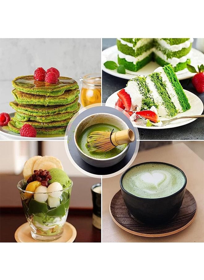 Matcha Set  Matcha Whisk (Chasen) Traditional Scoop (Chashaku) Whisk Holder