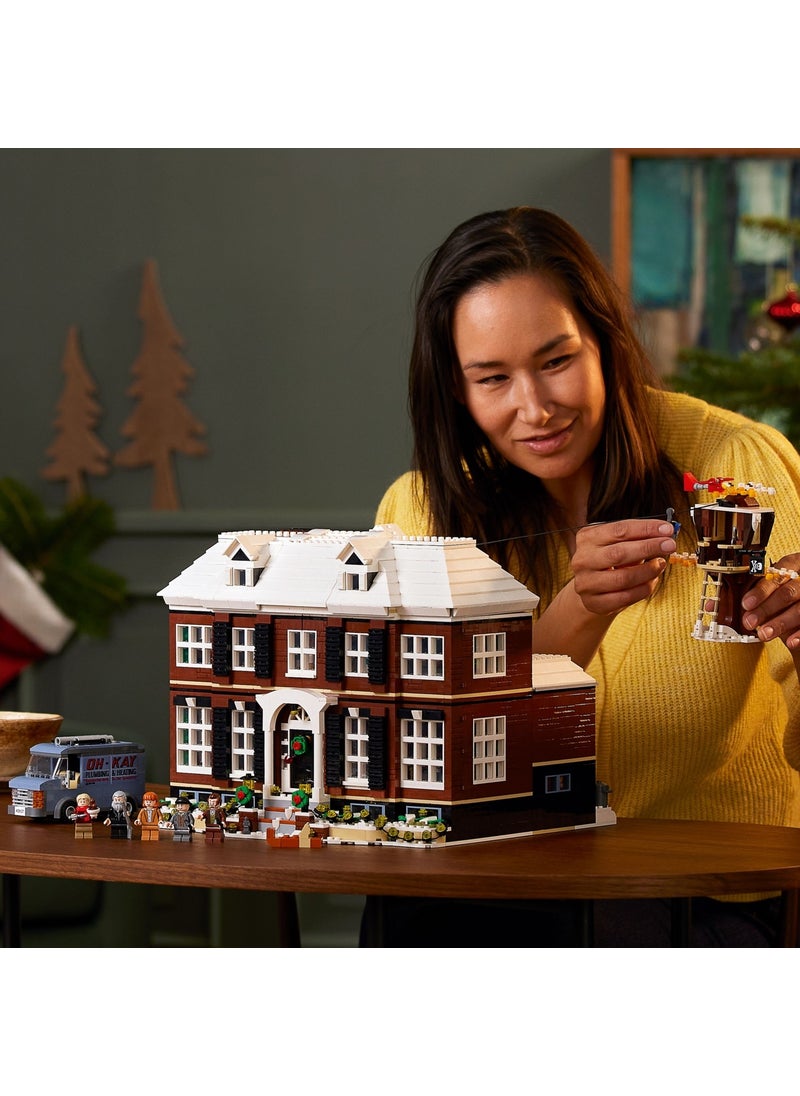 LEGO - ® Ideas Home Alone 21330 - Collectible and Displayable Creative Model Building Set with Home Alone Movie House for Adults (3957 Pieces) - Image 1