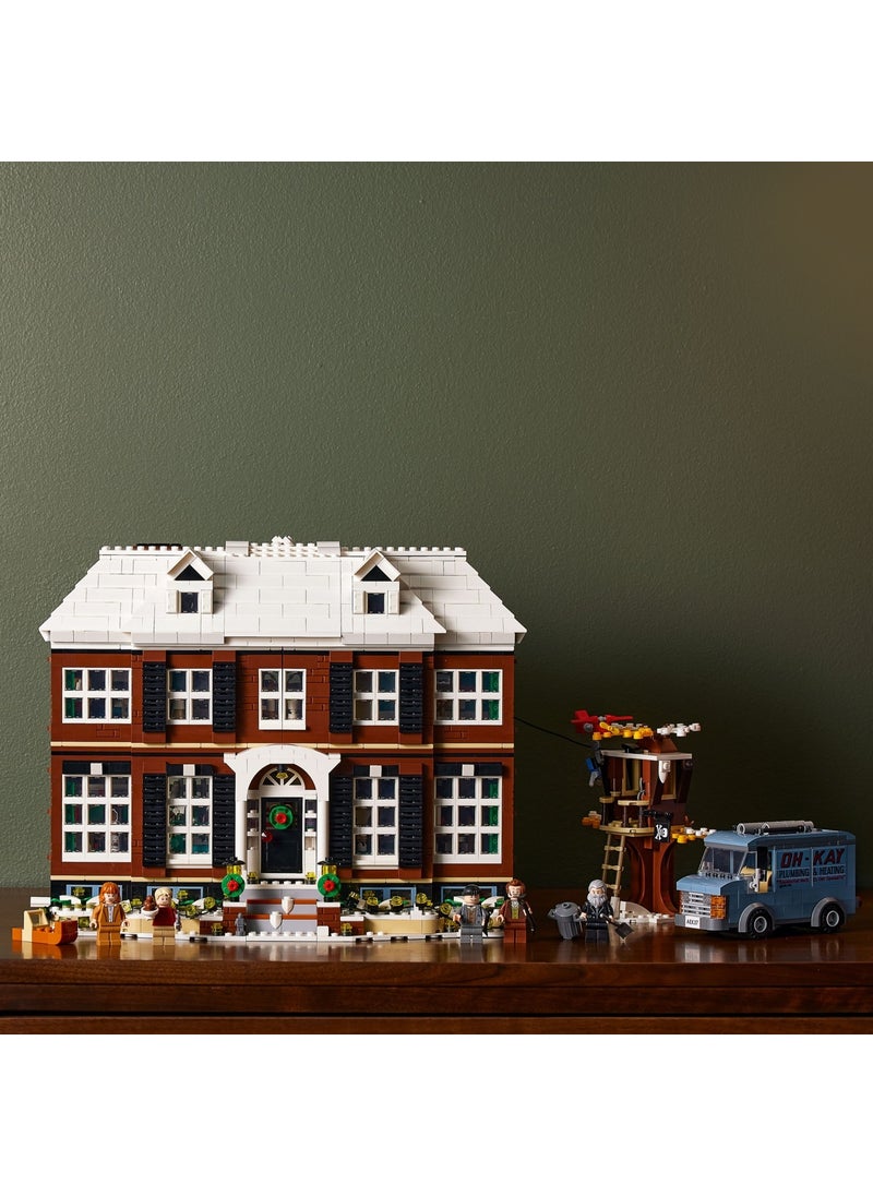 LEGO - ® Ideas Home Alone 21330 - Collectible and Displayable Creative Model Building Set with Home Alone Movie House for Adults (3957 Pieces) - Image 1