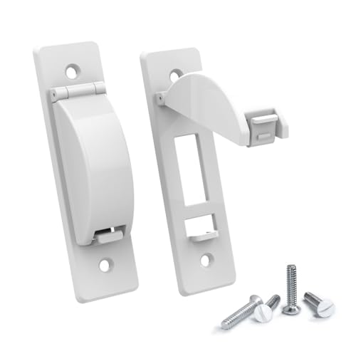 ILIVABLE Wall Switch Guard, ILIVABLE Childproof Light Switch Plate Covers Protects Your Circuits from being Accidentally Turned On or Off by Children and Adults (White, 2 Pack) - Image 2