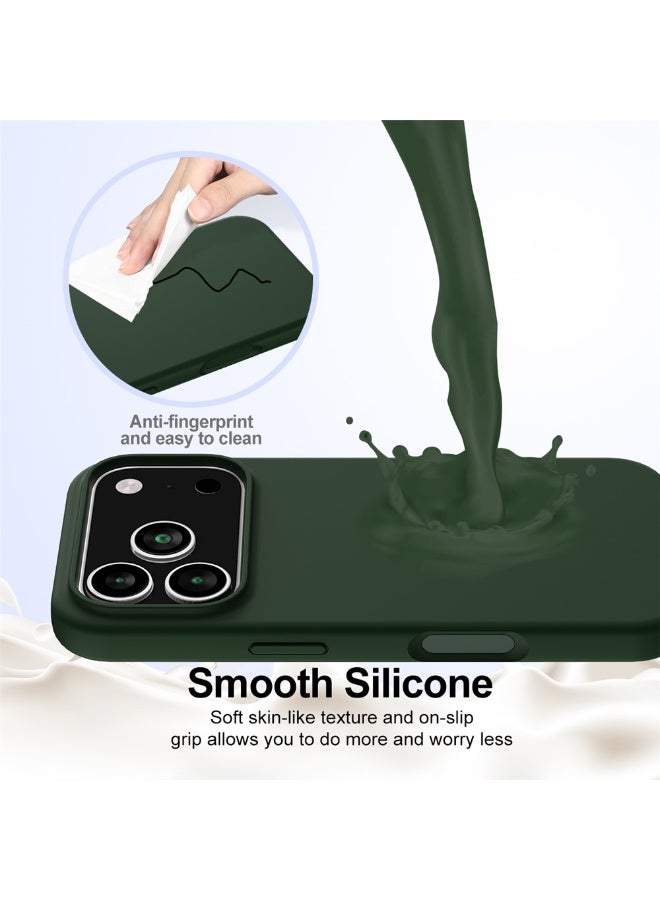 Houmt iPhone 17 Pro Max Case Soft Silicone Slim Thin Protective Phone Cover with Inner Microfiber Lining For iPhone 17 Pro Max 6.9-inch - Image 4