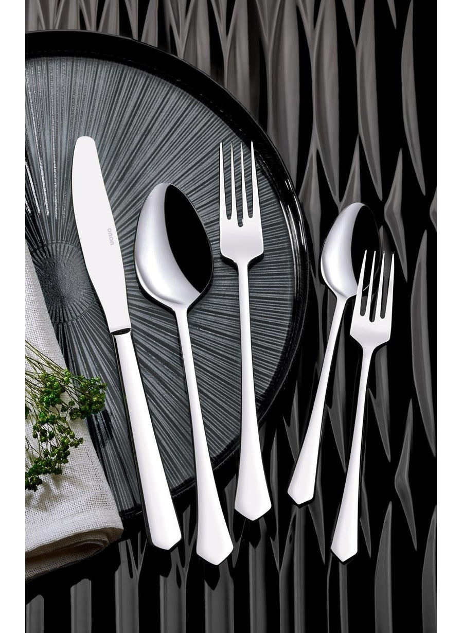 Onon - Artemis 60 Piece Fork Spoon Set 18/10 - Image 1