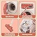 deAO Kids Toy Washing Machine Vacuum Playset Mini Washing Machine Laundry Set for KidsDollhouse Furniture Laundry Room Washer and Iron Set - Image 4