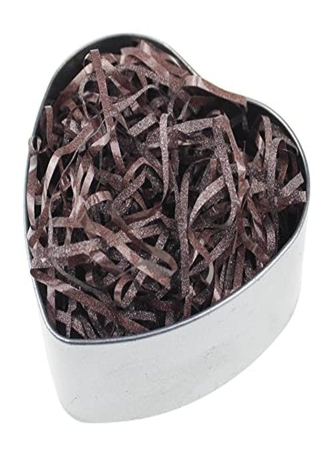 LJY Glitter Raffia Paper Shreds, 100g Crinkle Cut Filler for Gift Wrapping, Basket Filling, Wedding Decorations, Party Supplies, and DIY Crafts Shredded Confetti Strands (Glitter Coffee) - Image 5