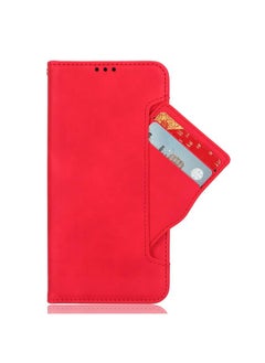 erorex Case For Xiaomi Redmi 13C 5G / 13R 5G Skin Feel Calf Texture Card Slots Leather Phone Case  - Image 5