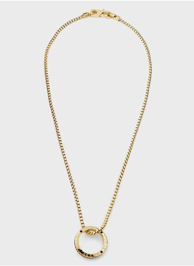 GUESS - Casual Pave Ring Necklace - Image 1