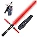 ANNDOFY Light Up Saber for Kids Red Light Swords with FX Sound Expandable Light Swords Set for Galaxy War Fighter Warriors Halloween Dress Up Party Christmas Birthday Present - Image 2
