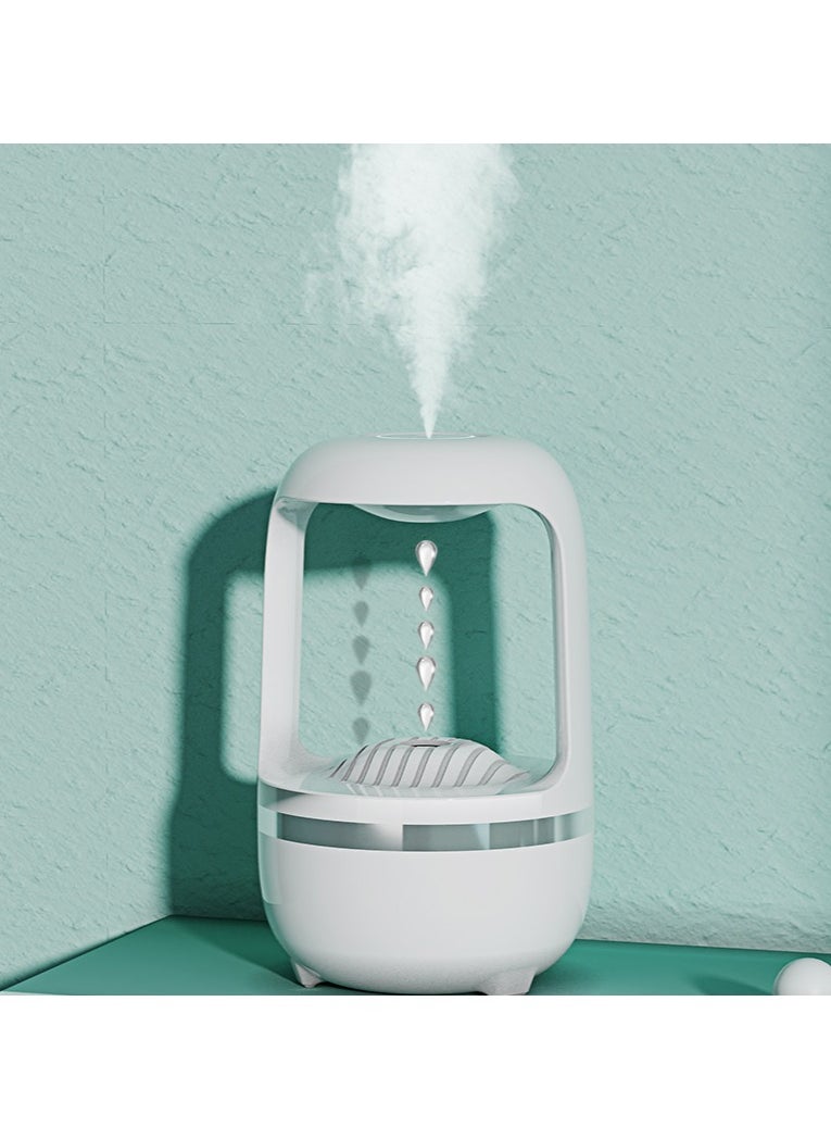DubaiGallery - Anti-Gravity Water Drop Humidifier with Adjustment Fog Level Aromatherapy & Essential Oil Diffuser for Anxiety and Stress Relief (Water Drop Humidifier) - Image 1