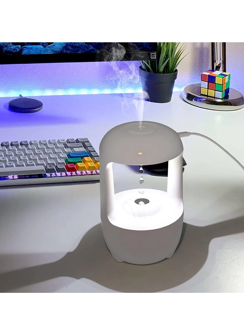 DubaiGallery - Anti-Gravity Water Drop Humidifier with Adjustment Fog Level Aromatherapy & Essential Oil Diffuser for Anxiety and Stress Relief (Water Drop Humidifier) - Image 1