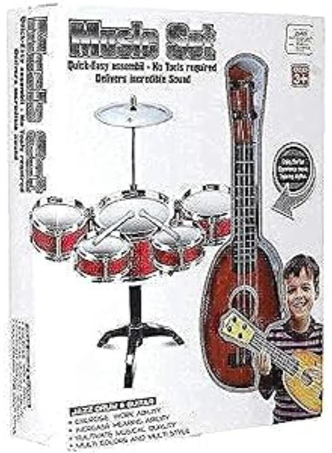Generic Game drums and guitar for children