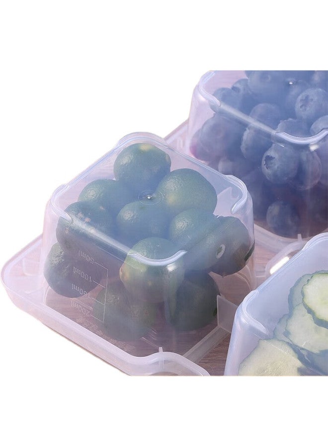 Baijie Food Sample Storage Box, Kindergarten School Hotel Fresh-Keeping Material Sampling Box, 9 Compartments Integrated (With Labels) - Image 3