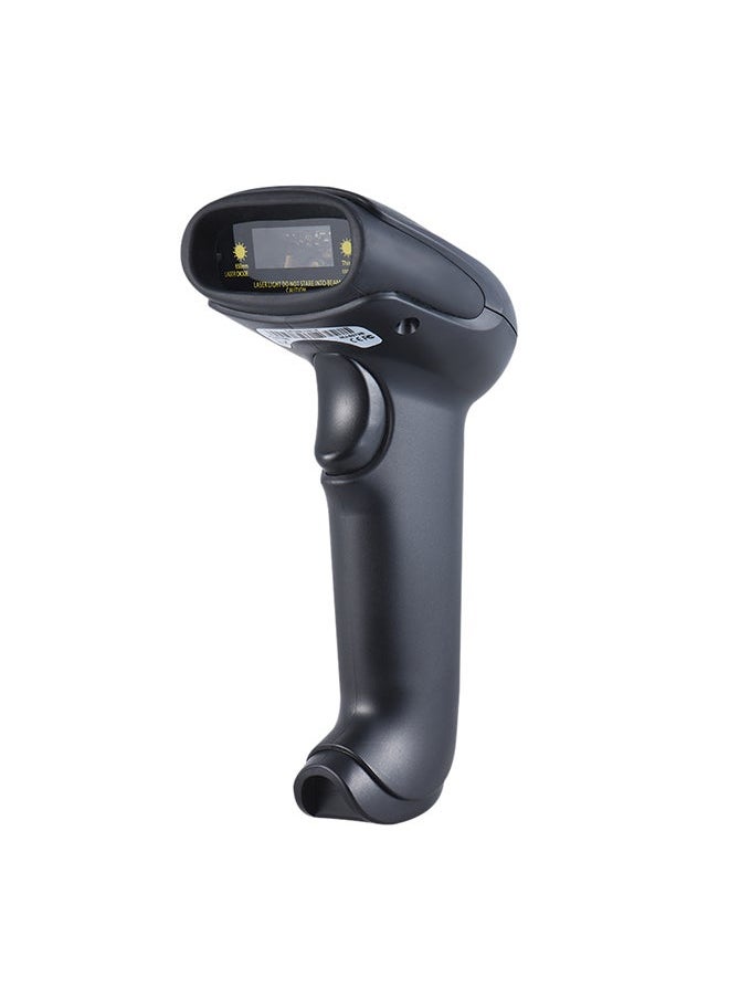 NIBEMINENT Portable Hanheld Bluetooth Wireless 1D Barcode Bar Code Scanner Black  - Image 3