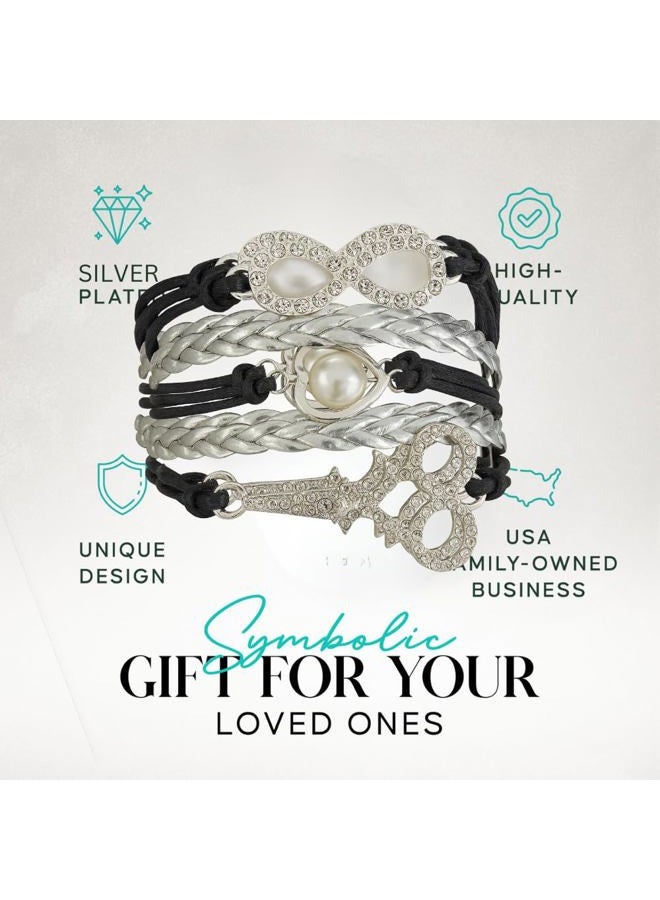 Infinity Collection Hair Stylist Jewelry- Hair Stylist Bracelet- Perfect Hair Stylist Gifts - Image 2