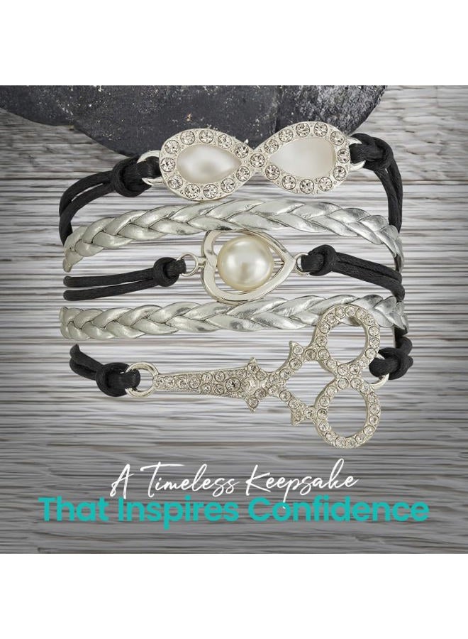 Infinity Collection Hair Stylist Jewelry- Hair Stylist Bracelet- Perfect Hair Stylist Gifts - Image 3