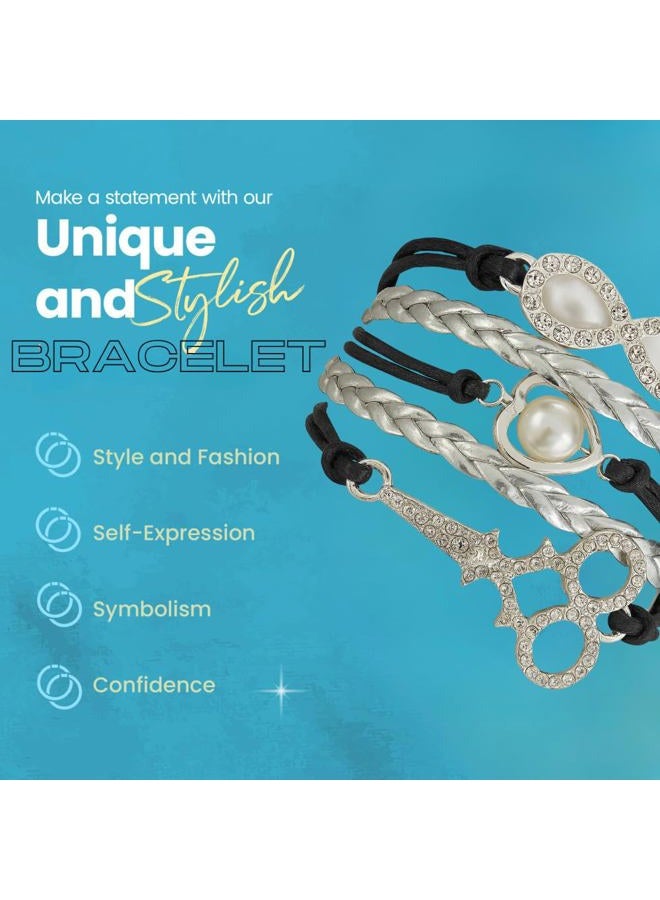 Infinity Collection Hair Stylist Jewelry- Hair Stylist Bracelet- Perfect Hair Stylist Gifts - Image 4