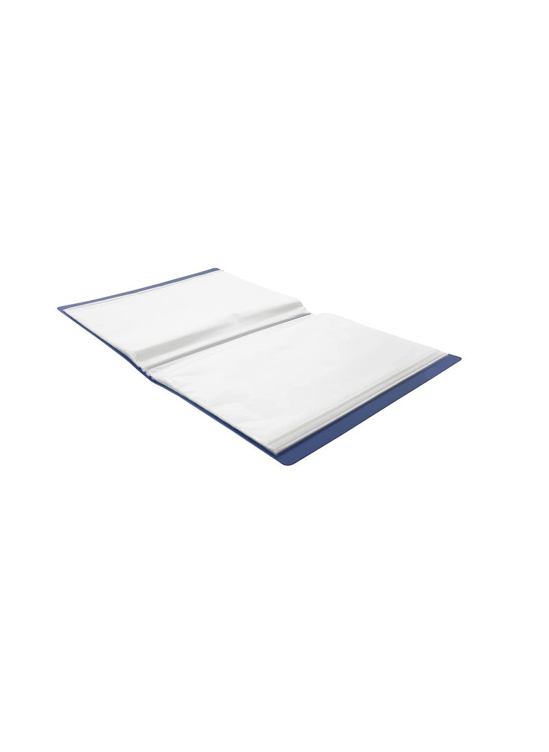 MAXI DISPLAY BOOK 20 POCKET BLUE