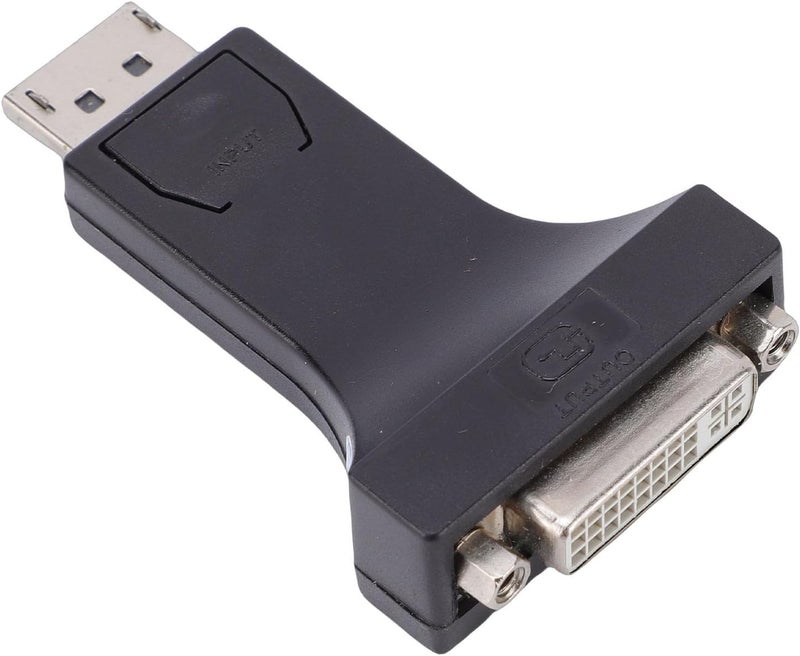 SUNGOOYUE Display Port to DVI Converter, Built in Conversion Chip 10.8Gbps Video Bandwidth 1920x1200 Resolution Supports 1080p HD Output, with Locking Mechanism for Laptop Computer - Image 4