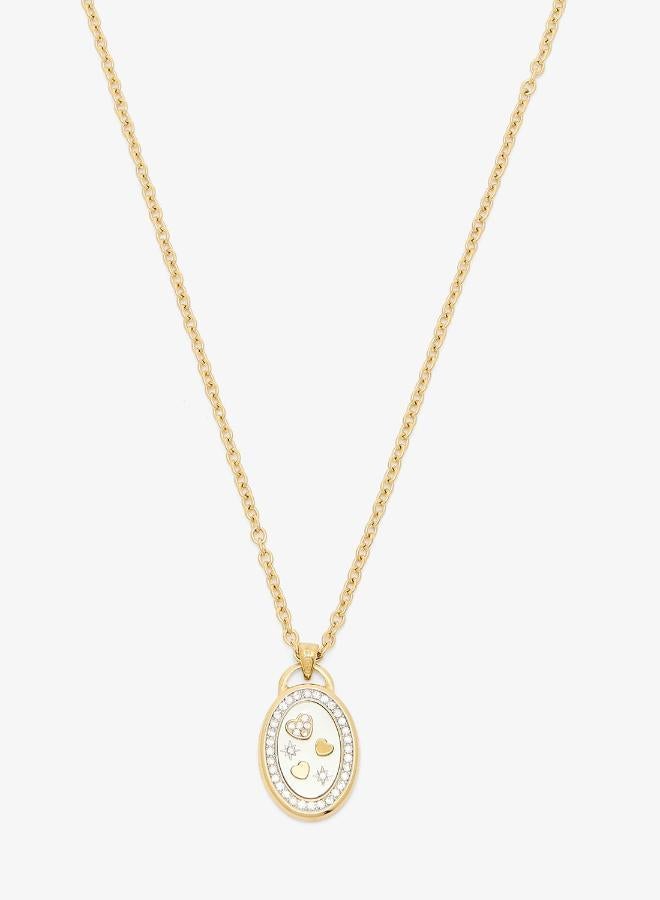 GUESS Hearts Charm Necklace - Image 1
