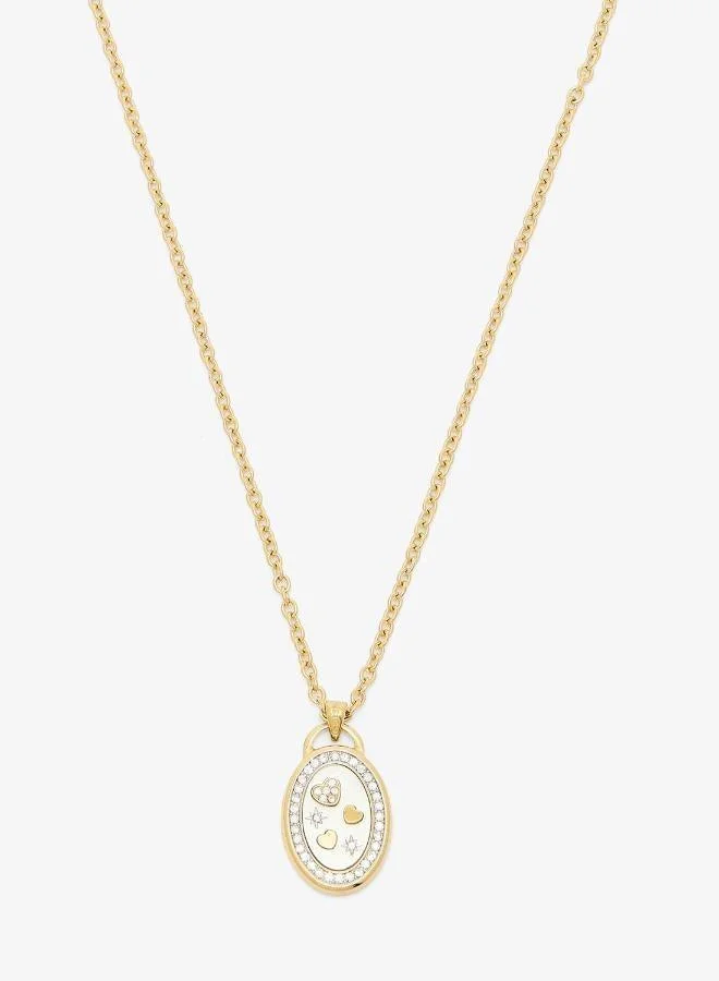 Hearts Charm Necklace