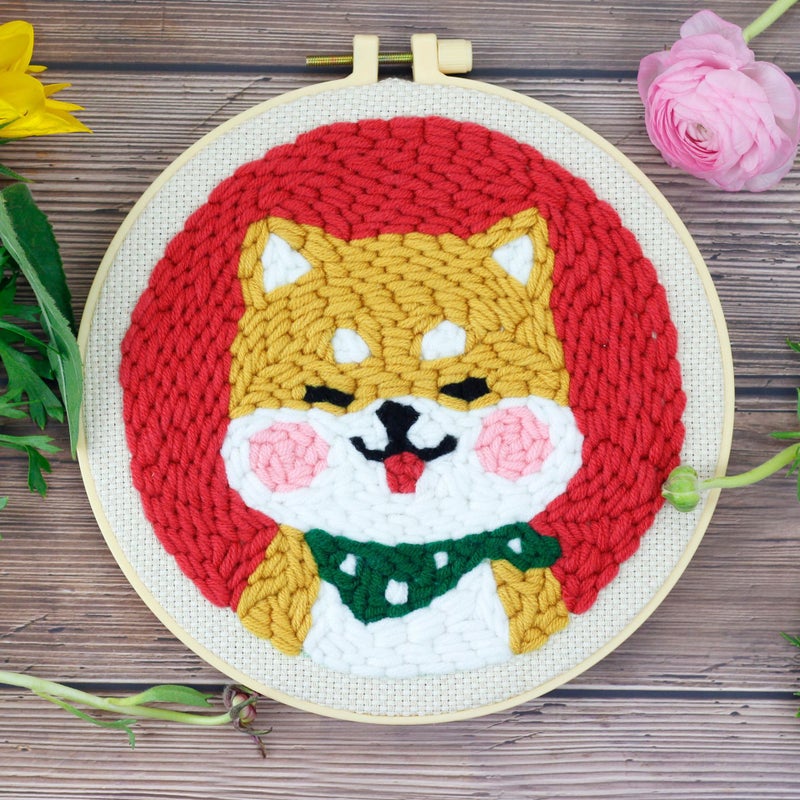 Russian Stamping Embroidery Diy Handmade Material Wrap Wool Embroidery Stamping Xiu Dun Embroidery Chinese And English Video - Image 4