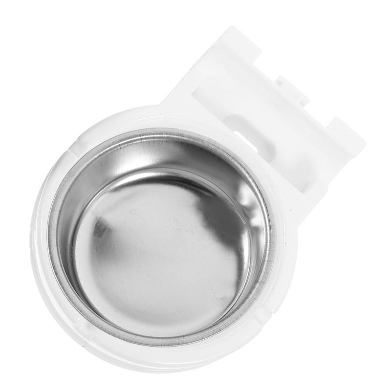 Stainless Steel Wall Mounted Ashtray With Lid Indoor Outdoor Smoke Resistant Container - Image 2