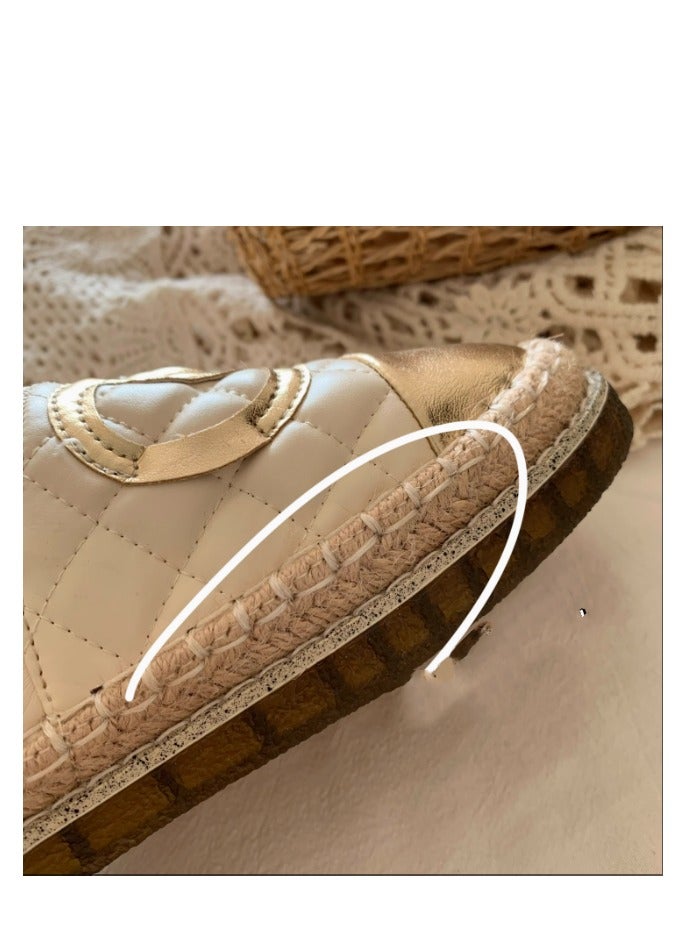 Female French style Soft Soled Flat Sole Single Shoe  - Image 3