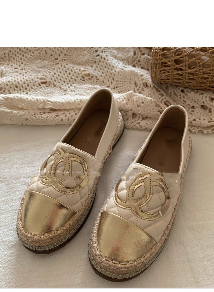 Female French style Soft Soled Flat Sole Single Shoe  - Image 4
