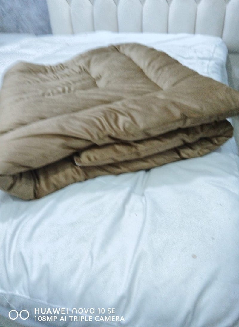 Velvet sleeping blanket for camps and rest houses, soft to the touch, made of high-quality materials, blanket for one person, size 180*90*8 cm - Image 2
