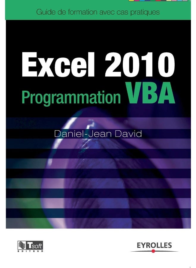 Excel 2010, programmation VBA 