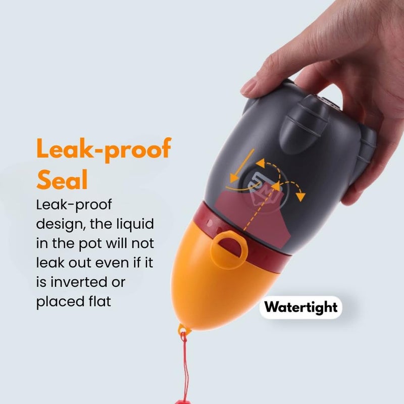 turtees Portable Baby Travel Urinal - 370ml Capacity, Leak-proof Design for Boys and Girls - Image 4