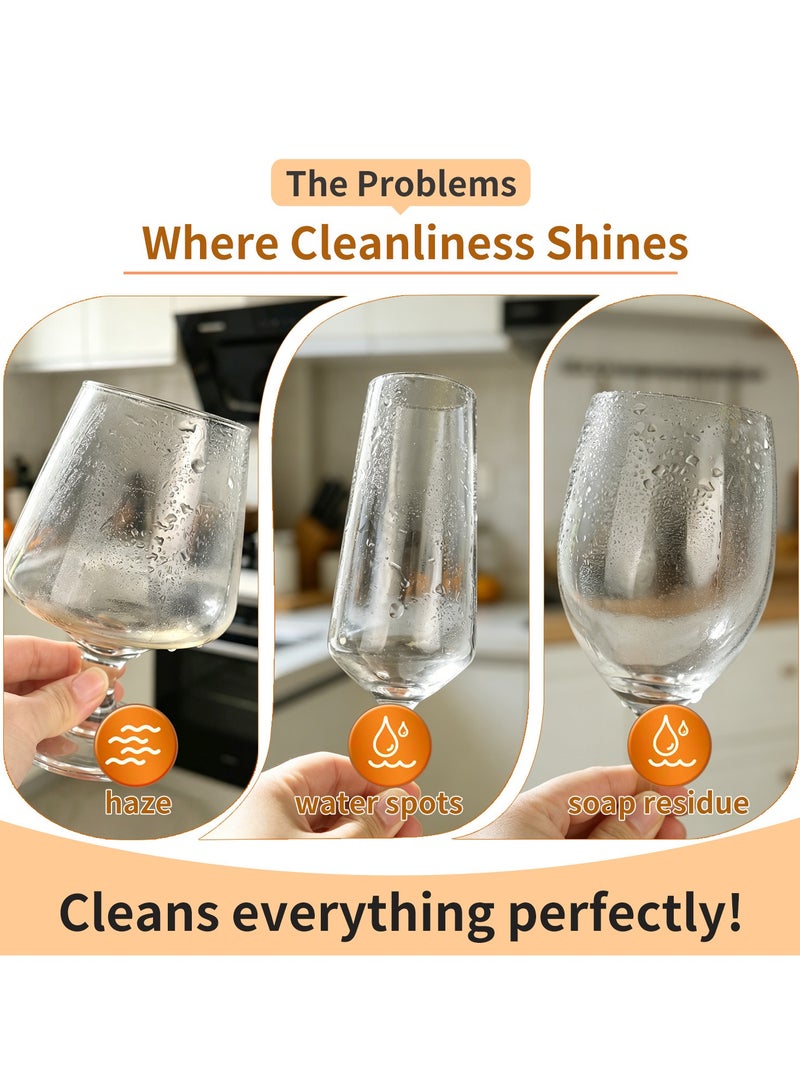 general Automatic Glass Polisher with UK Plug Mini Hotel Cup Wine Glass Cleaning Machine Bar Glass Washer Tool - Image 4