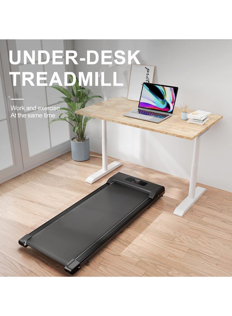 RUIYADA Upgraded Walking Pad Treadmill, Smart Walking Pad, Quiet Under Desk Treadmill for Home Use, Remote Control & App-Enabled, No Assembly Required, Fitness Data Recording  - Image 2