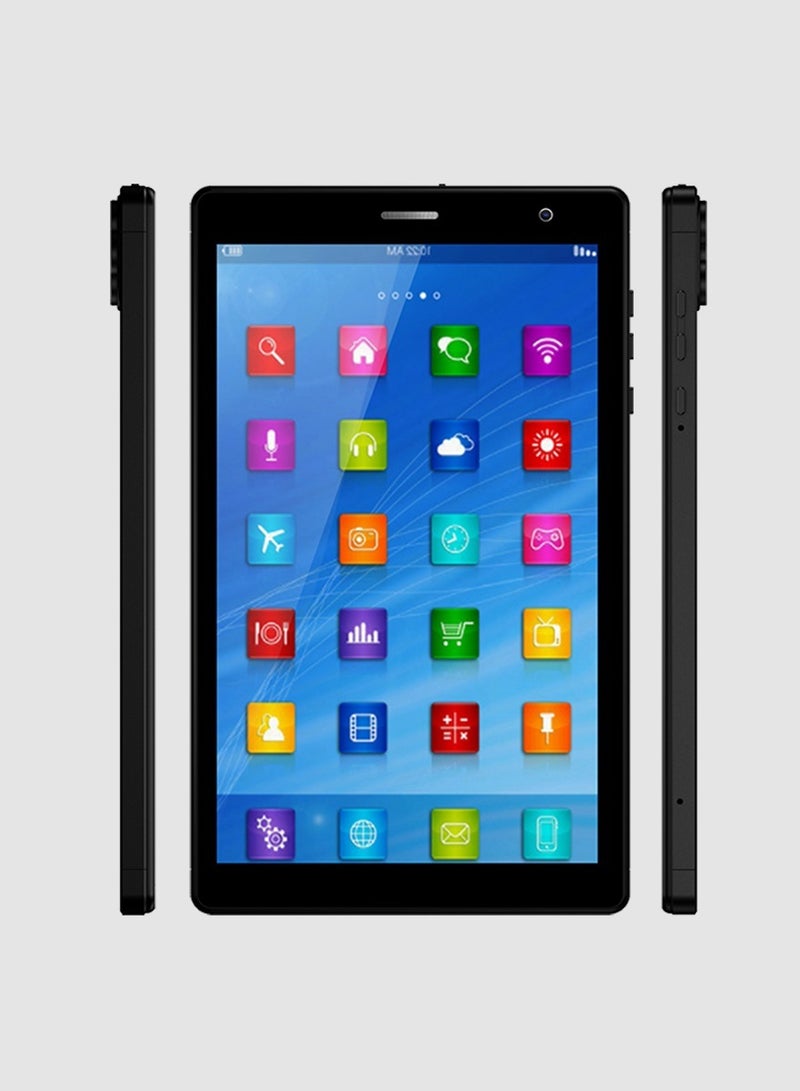 سي آيديا جهاز لوحي ذكي CM513 Pro يعمل بنظام Android مع شاشة مقاس 7 بوصات باللون الأسود وذاكرة الوصول العشوائي (RAM) سعة 8 جيجابايت وذاكرة تخزين داخلية 512 جيجابايت وشبكة Wi-Fi 5G LTE - إصدار عالمي - Image 2